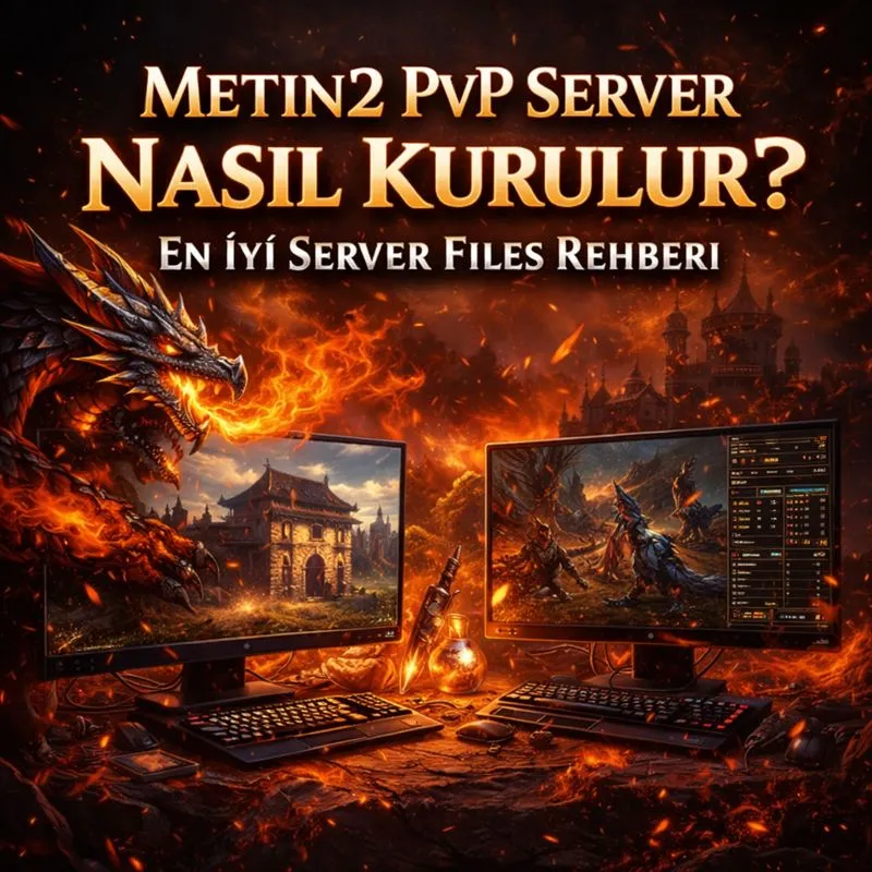 Metin2 PvP Server Nasıl Kurulur? En İyi Server Files ve Hazır Altyapı Rehberi (2026)